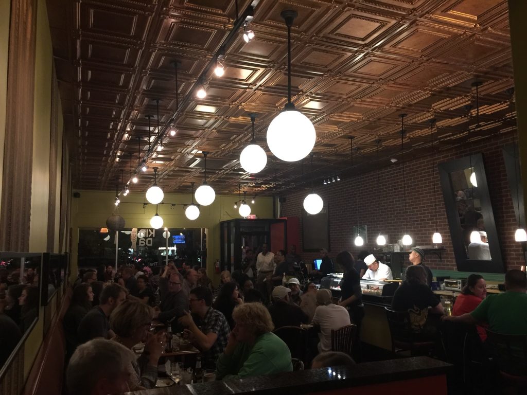 Kin Da restaurant interior